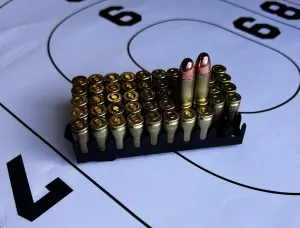 Recarga 9 mm x 50, para uso exclusivo en el Club.